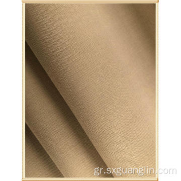 Βαμβακερό ύφασμα πολυεστέρα Spandex Twill για ενδύματα